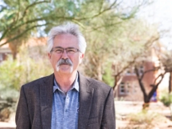 The new Institute for the Future of Data and Computing is led by Arthur "Barney" Maccabe, former computer science and mathematics division director at Oak Ridge National Laboratory and a University of Arizona alumnus. (Photo by Rocque Perez/RII)