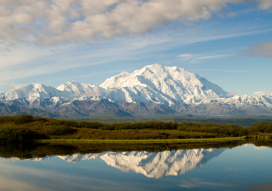 Denali Wonder Lake Reflection