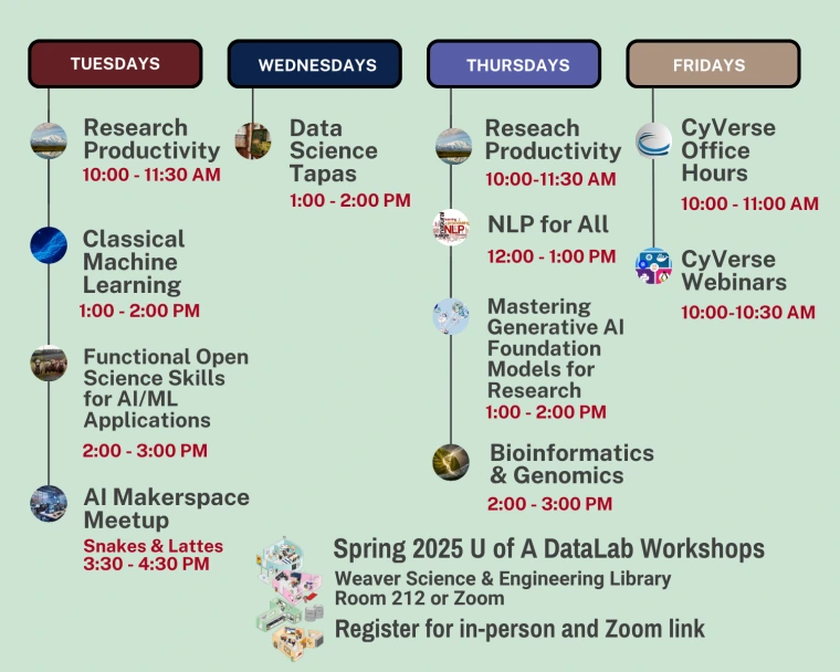 Spring 2025 DSI UADL workshops