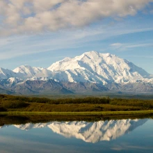 Denali Wonder Lake Reflection